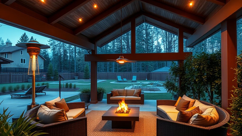 enhance outdoor living comfort