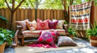 enhance outdoors with rugs