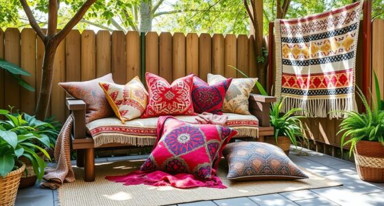 enhance outdoors with rugs