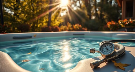 hot tub seasonal maintenance