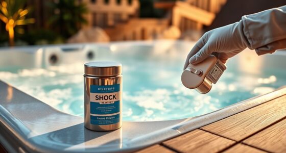 hot tub shock treatment timing