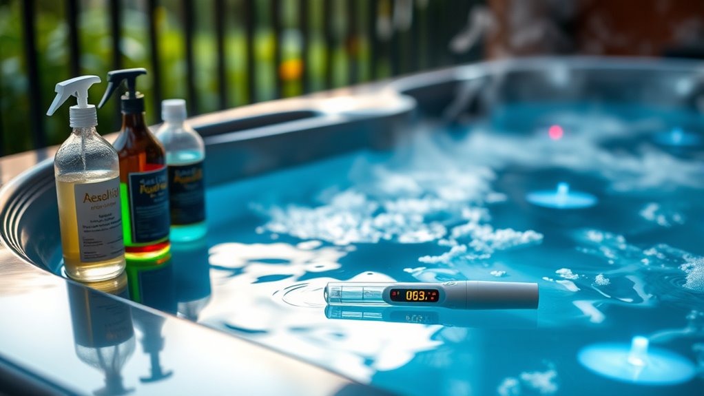 hot tub water chemistry