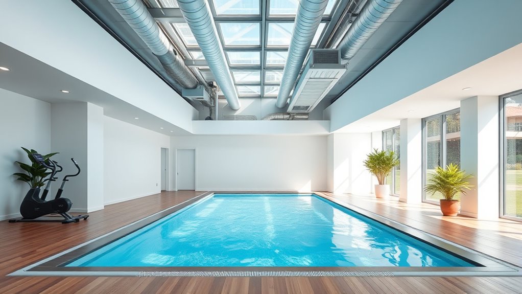 indoor pool space ventilation