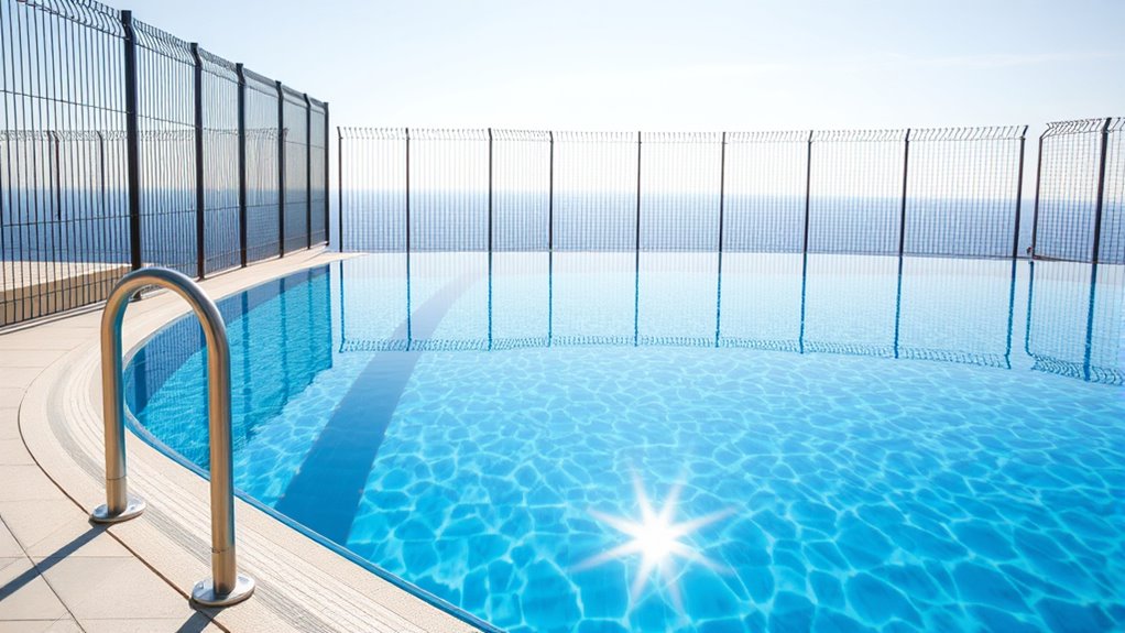 infinity pool safety measures
