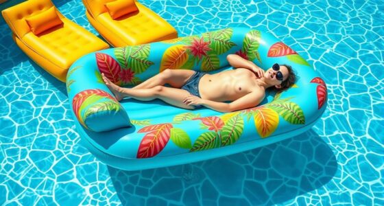 inflatable pool lounge furniture
