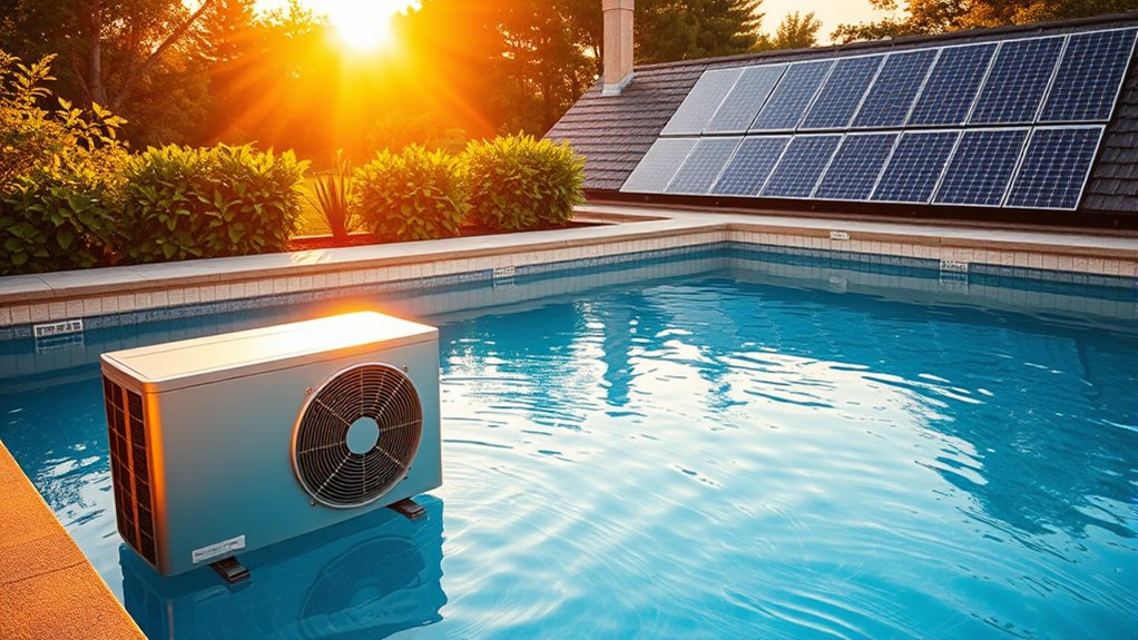 inverter and solar heating