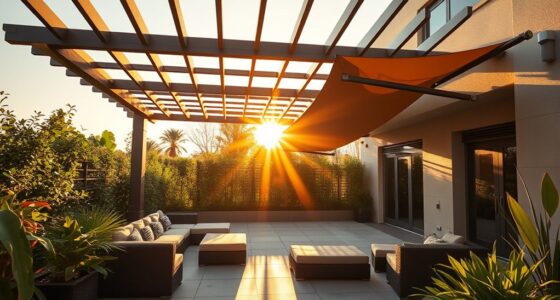 maximize sun and shade