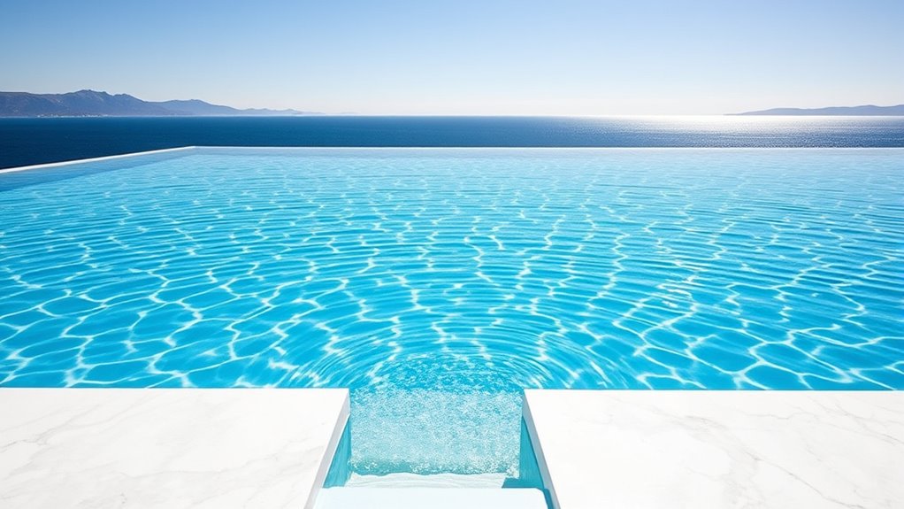 overflow pool water chemistry