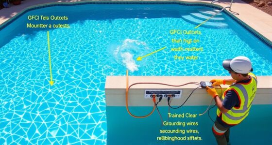 pool electrical shock prevention