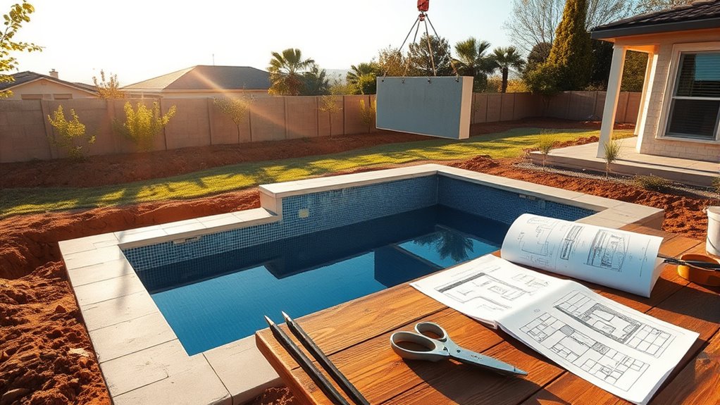 pool installation process timeline