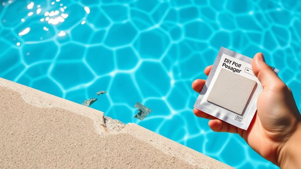 pool liner tear repair