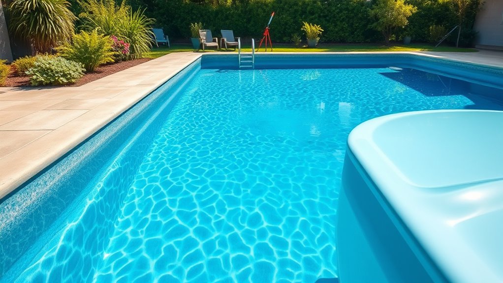 pool material maintenance requirements