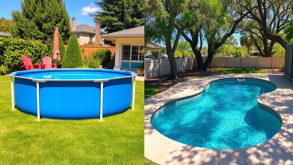 pool options design maintenance cost