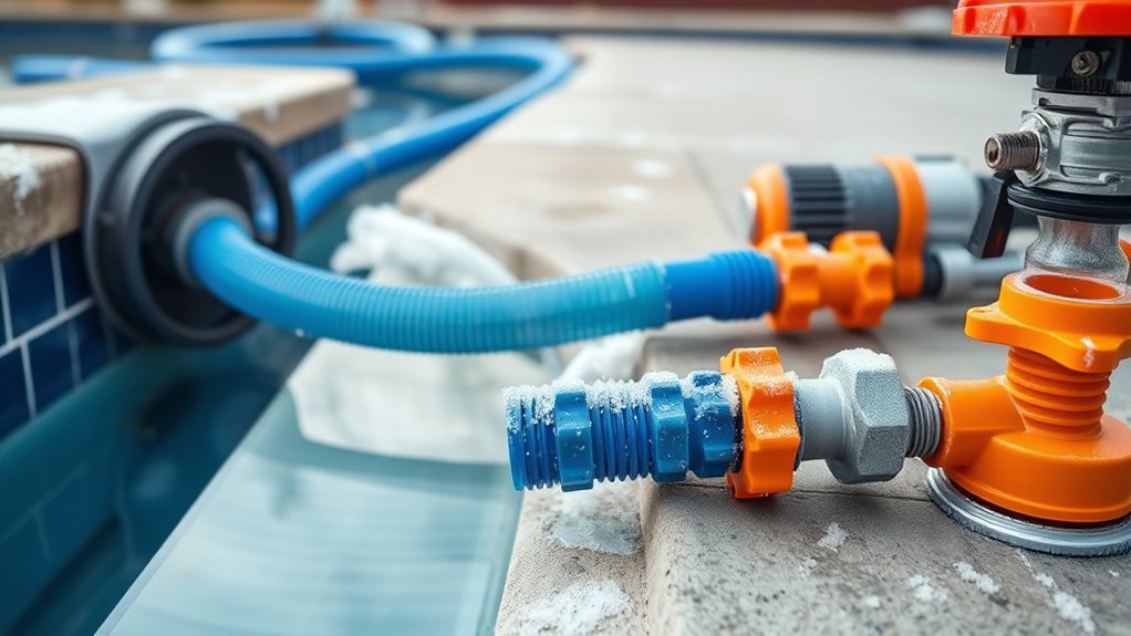 pool plumbing winterization techniques