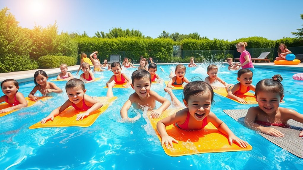 pool safety and fun
