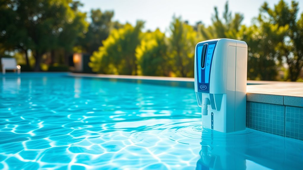 pool sanitation with chlorine