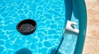 pool skimmer and return maintenance