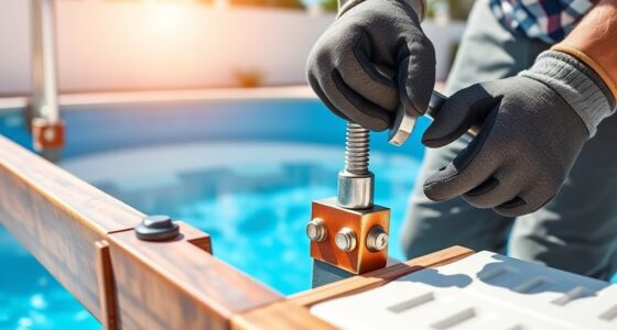 pool step and ladder repair