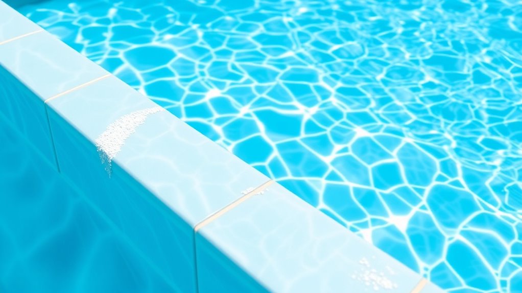 pool surface calcium protection