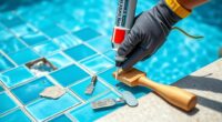pool tile repair methods
