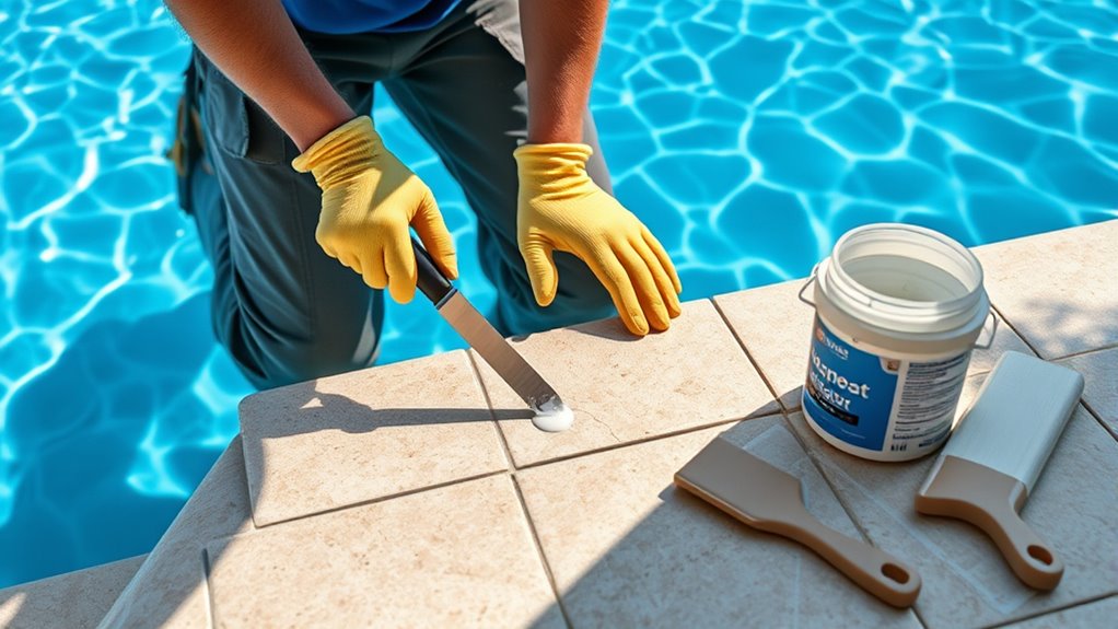 pool tile repair techniques
