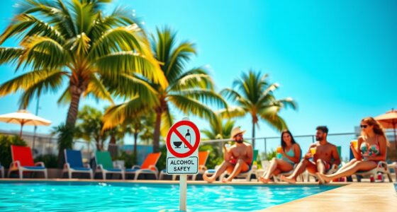 poolside alcohol safety