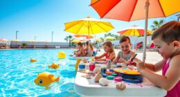 poolside children s craft ideas