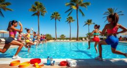 poolside fitness bootcamp