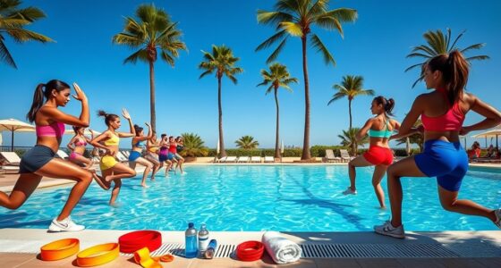 poolside fitness bootcamp