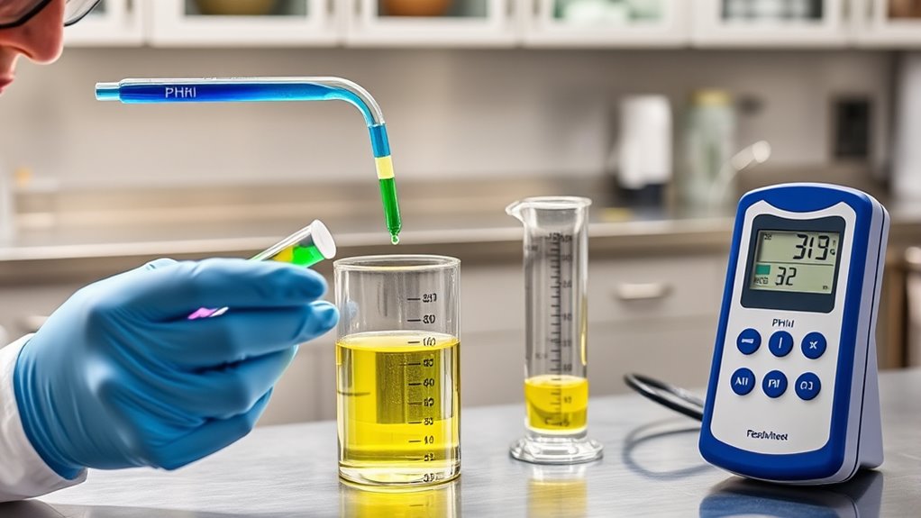 precise ph adjustment safety