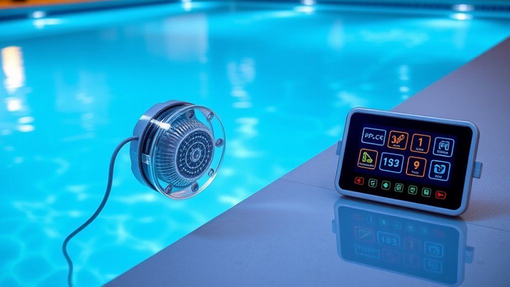 proper pool alarm calibration