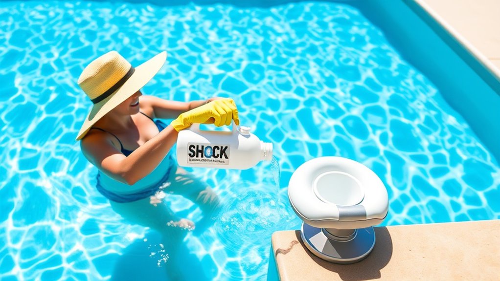 proper pool shock maintenance
