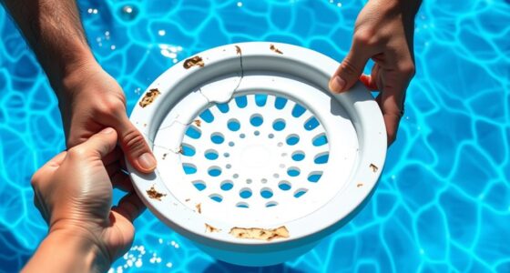 replace damaged skimmer baskets