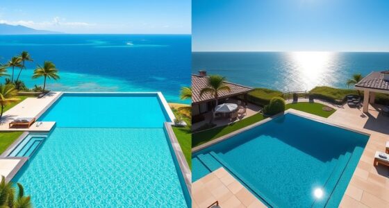 resort vs home pools