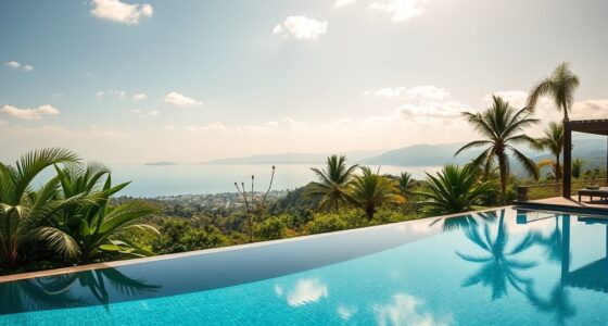 seamless infinity pool landscaping