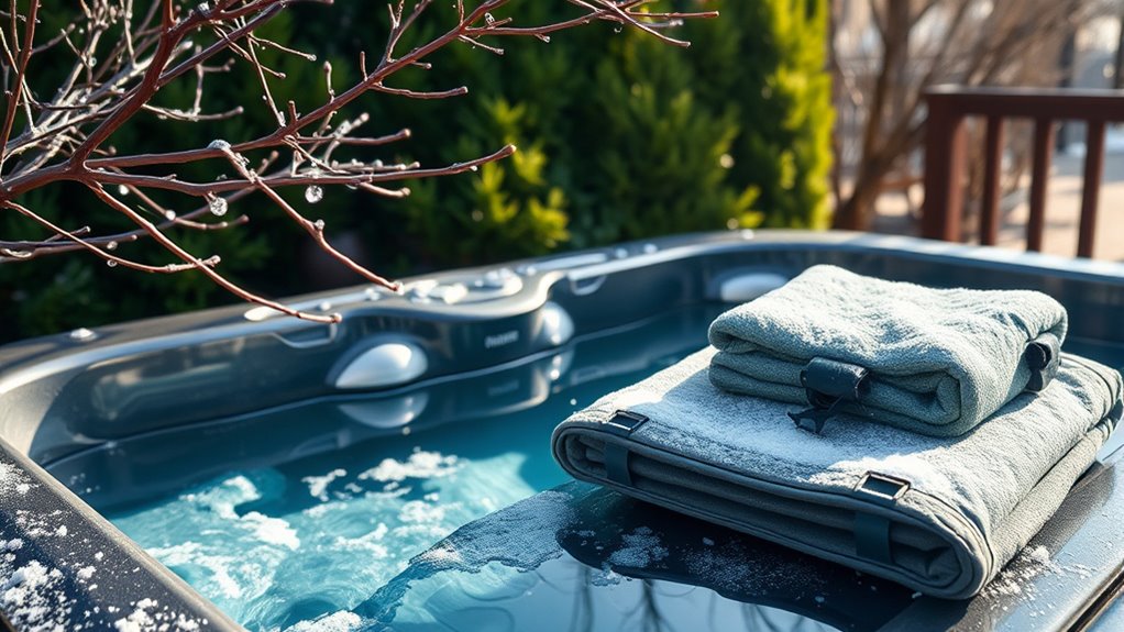 seasonal hot tub maintenance