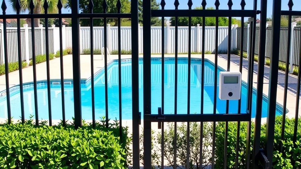 secure fencing and alarms