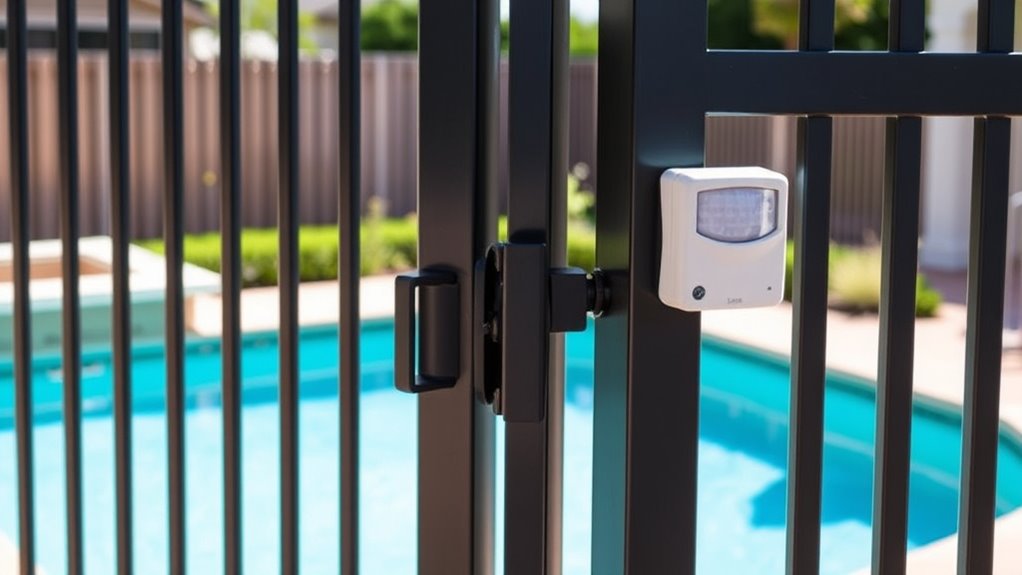 secure pool area barriers