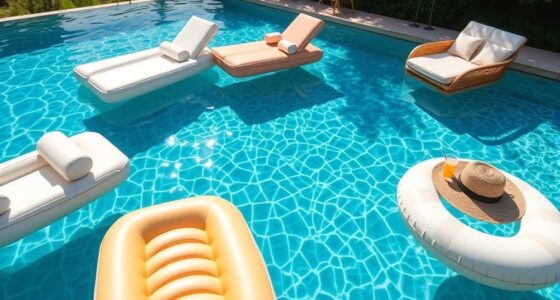 selecting comfortable pool floatation devices