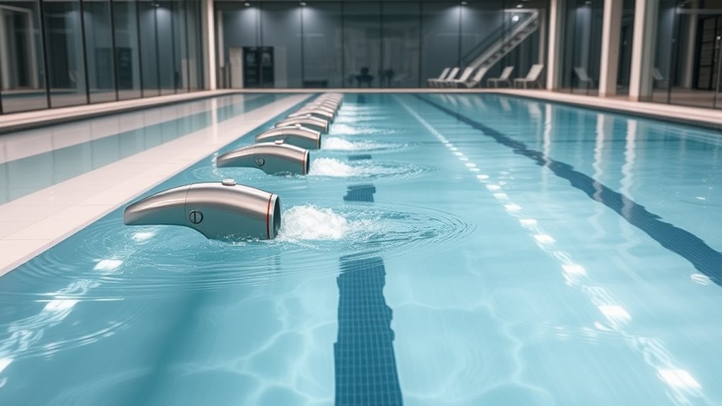selecting exercise pool swim generators