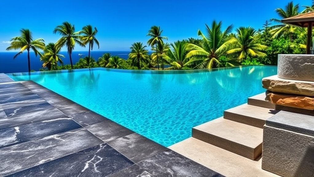 selecting suitable pool materials