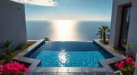 small space infinity pools