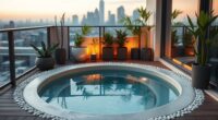 small space spa pools