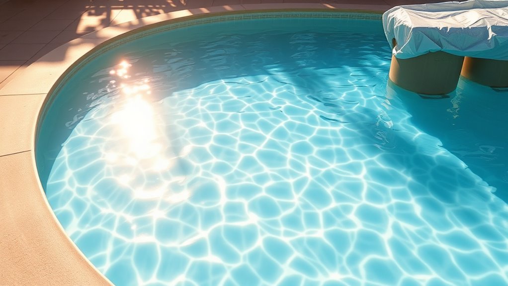 sunlight and temperature impact chlorine