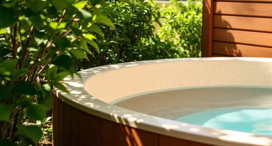 sustainable hot tub construction