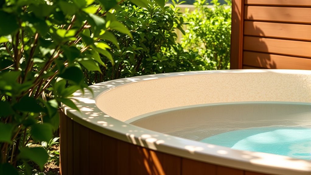 sustainable hot tub construction