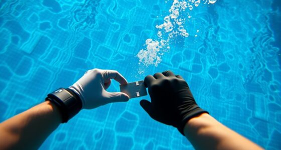 underwater above ground pool repair