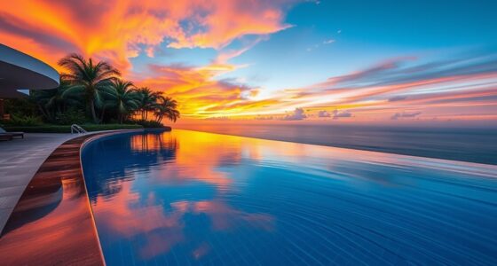 vanishing edge pool design