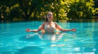 water based relaxation practice
