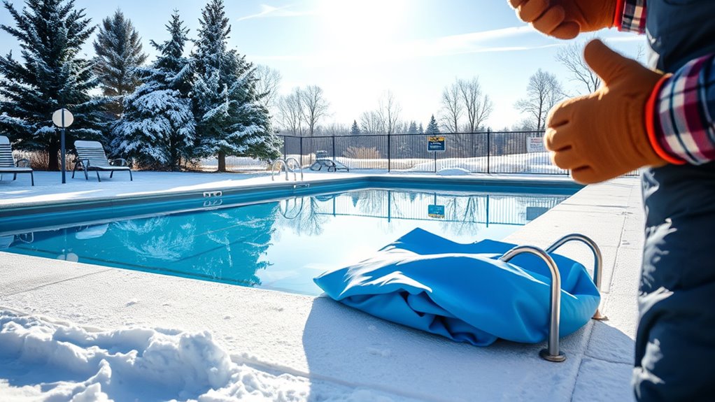 winter pool safety tips